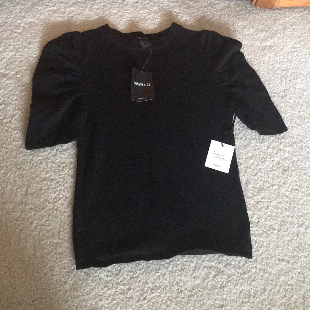Black sweater top